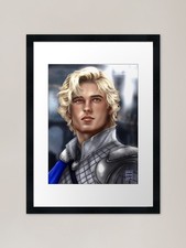 Ritter in glänzender Rüstung