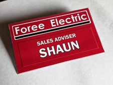 SHAUN OF THE DEAD Abzeichen Kostüm personalisierbar HALLOWEEN Zombie Cosplay