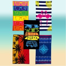 Strandtuch Badetuch Velours Strandlaken 90x170 P.K.