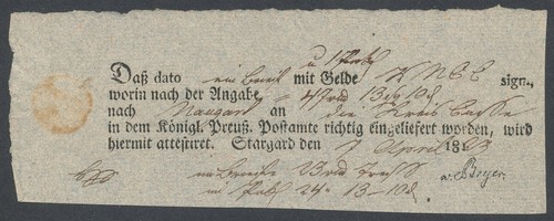 407859 preußen postschein - 407859),