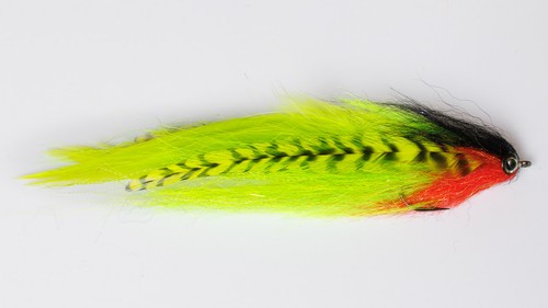 Chartreuse raubfischstreamer - chartreuse,