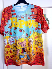 Herren T-Shirt, NEU, Größe XXL (54), 3D-Druck Popeye, atmungsaktiv, buntfarben