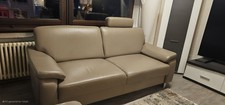 Polinova Echtleder Sofas sehr gut erhalten
