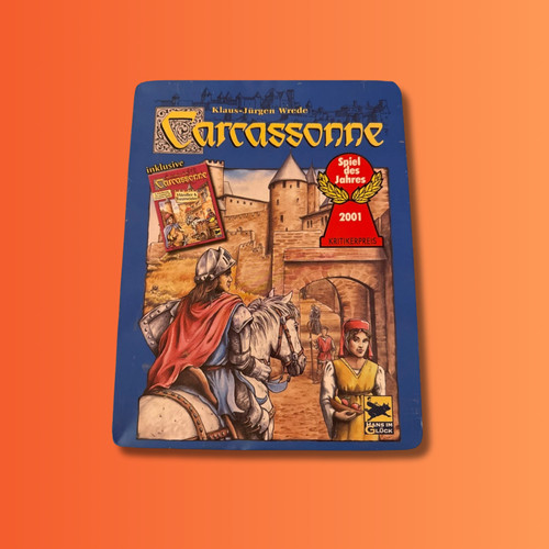 Carcassonne metallbox inkl - metallbox,