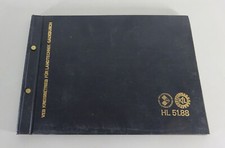 Betriebsanleitung + Teilekatalog IFA Viehanhänger HL 51.88