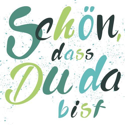 Servietten schön dass du - schön,