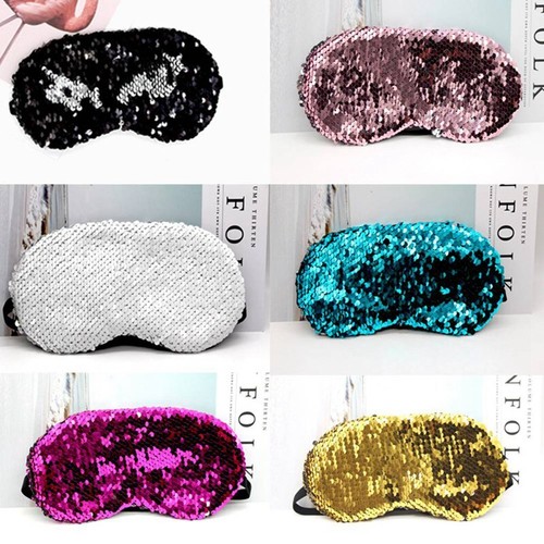 Pailletten glitzer schlafmaske - pailletten,