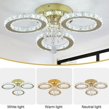 Kristall Deckenlampe LED