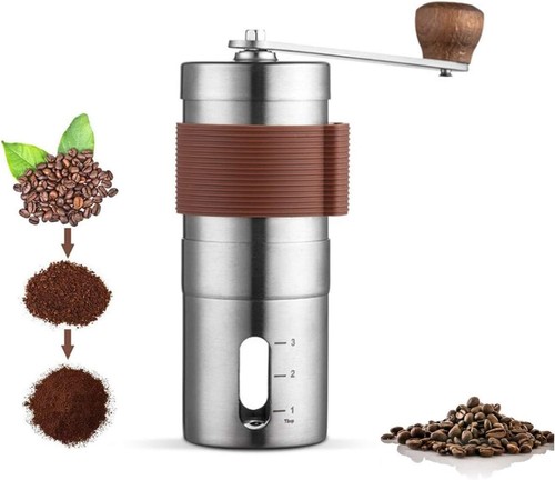 Manuelle kaffeemühle mit - kaffeemühle,