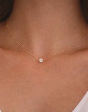 Elegante Collar Cadena Con