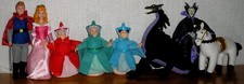 8 Figuren Dornröschen Disney