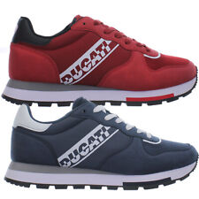 Ducati Canvas Blau Rot Herren