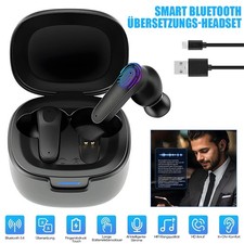 NEU 144 Sprachen AI Echtzeit Übersetzer Kopfhörer die übersetzen| mit Übersetzer