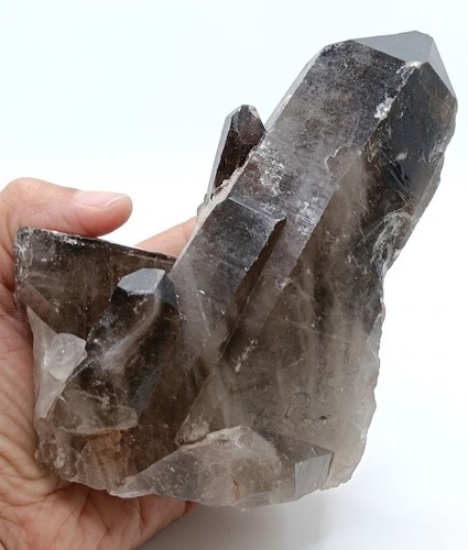 Rauchquarz kristall stufe - kristall, 964