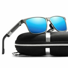 Aluminium HD Sonnenbrille Herren Polarisiert UV400 Verspiegelt Fahren Brillen