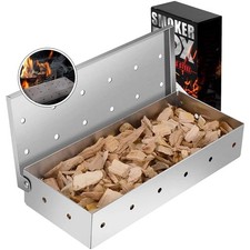 Räucherbox, Edelstahl für