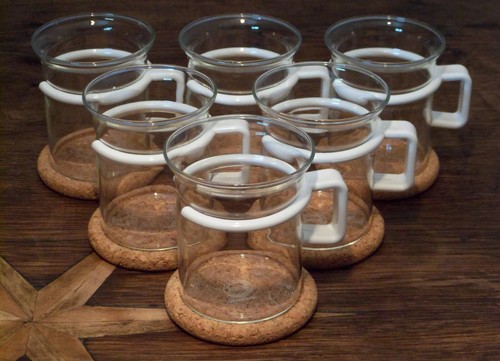 80er jahre 6er set - set, bodum