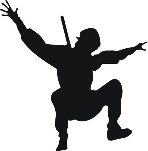 Nin2 ninja aufkleber - ,