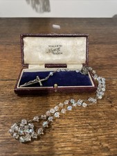 Kristall Perlen Rosenkranz