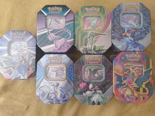 Pokémon tin boxen set 7 - tin,