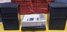 Musikanlage: Technics Stereo Verstärker, Bose 301, Marantz CD player