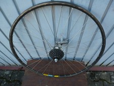 Mavic Open 4 CD Rennrad Laufrad Hinterrad Drahtreifen 8fach Shimano 600 Nabe