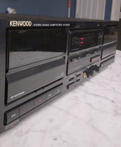 Kenwood double cassette tape - kenwood,