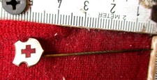 DRK rotes Kreuz emailliert altes Abzeichen Orden Anstecknadel