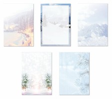 Blatt motivpapier - 5,