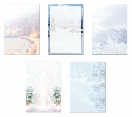 Blatt motivpapier - 10,