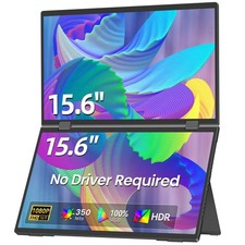 15,6-Zoll-Dual-Monitor-Falt Display 1920 x 1080 Full HD Zweite Bildschirm Für PC