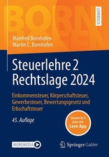 Steuerlehre 2 Rechtslage 2024