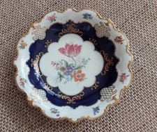 Prunkschale, Porzellan Wallendorf, Echt Kobalt  (20 cm)