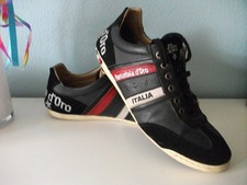 PANTOFOLA D'ORO Größe 43 schwarz, bereits getragen HERREN SNEAKER