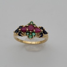 Smaragd, Rubin- Saphir