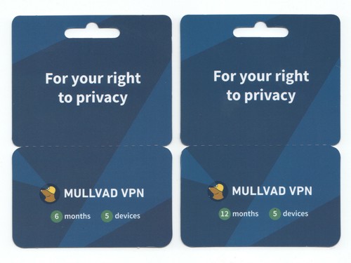 Mullvad vpn monate - 6, 12