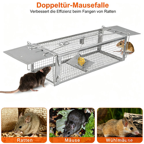 Doppeltür-Lebendfalle