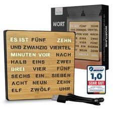 Wanduhr led wortuhr - uhr, wort