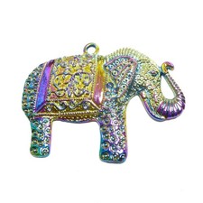 Metall Anhänger Elefant 48x35