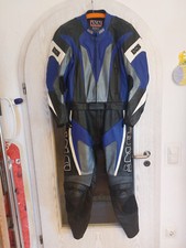 Motorrad-Kombi in Yamaha-Farben, Marke IXS, Größe 114, Gebraucht