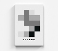 Bauhaus Abstract Leinwandbild