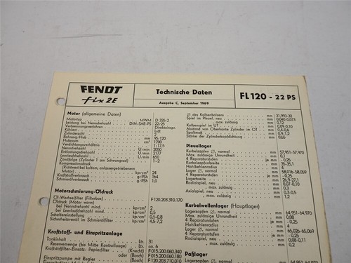 Fendt fix 120 - 22, ps