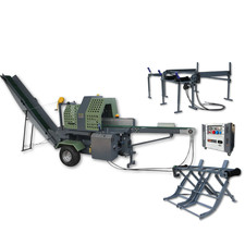 RUKPOWER RT7-20TE Profi-Sägespaltautomat Sägespalter Schneidspalter Brennholz...