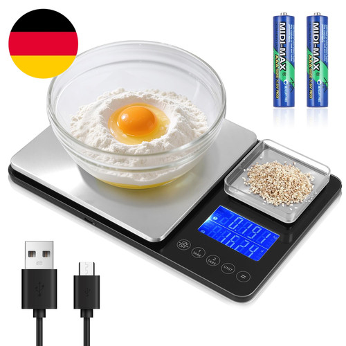 Doppelplattform-Digitalwaage,D
