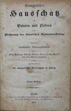 Evangelischer Hausschatz in Gebeten und Liedern 1851 Religion
