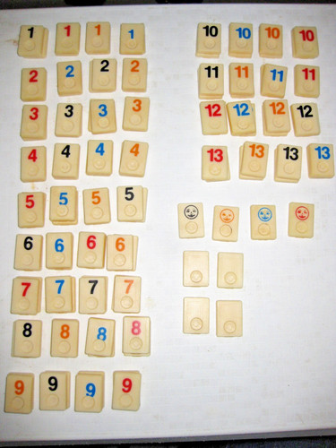 Rummikub alt ersatzteile - rummikub,