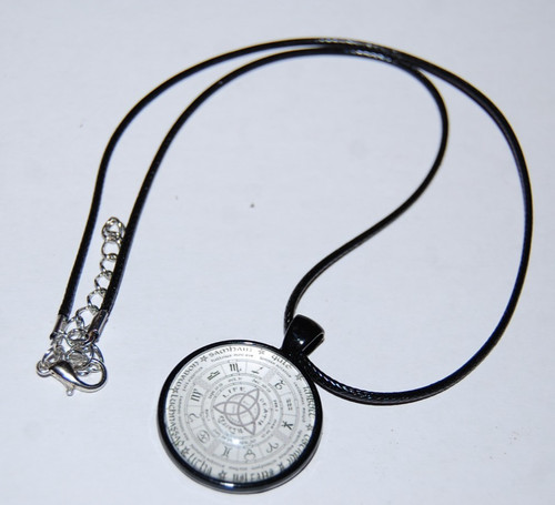 Halskette pagan rad pentagramm - halskette,