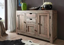 Kommode Sideboard grau Schrank
