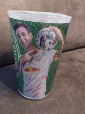 RB LEIPZIG Benjamin Sesko Bierbecher Stadionbecher Ur-Krostitzer 0,5l Fußball