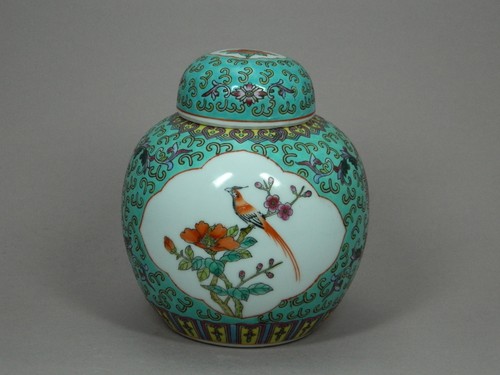 Deckelvase aus porzellan höhe - aus,